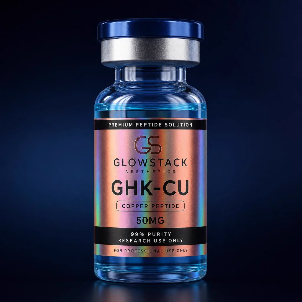 Glowstack GHK-Cu peptide vial