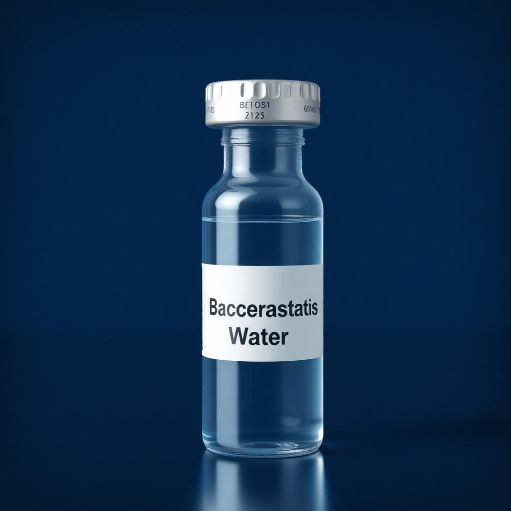 Bacteriostatic Water peptide vial