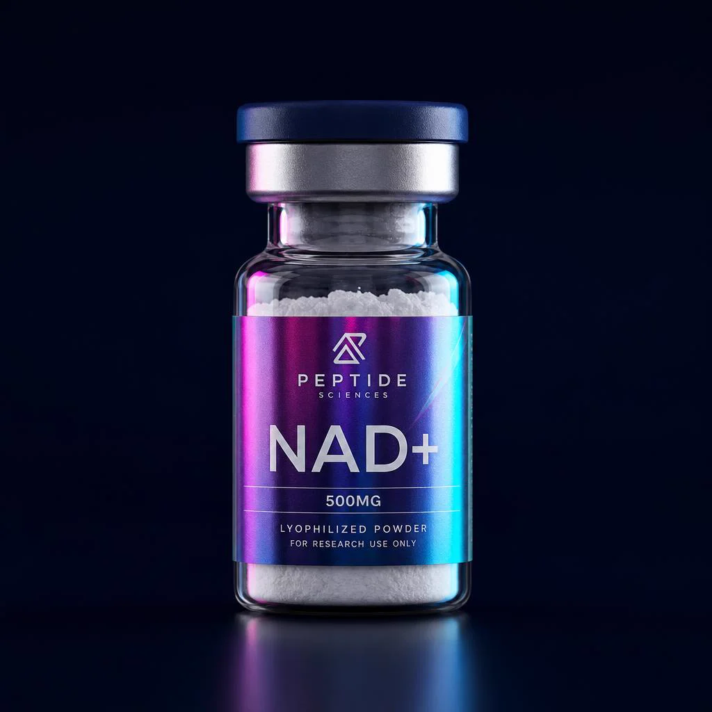NAD+ peptide vial